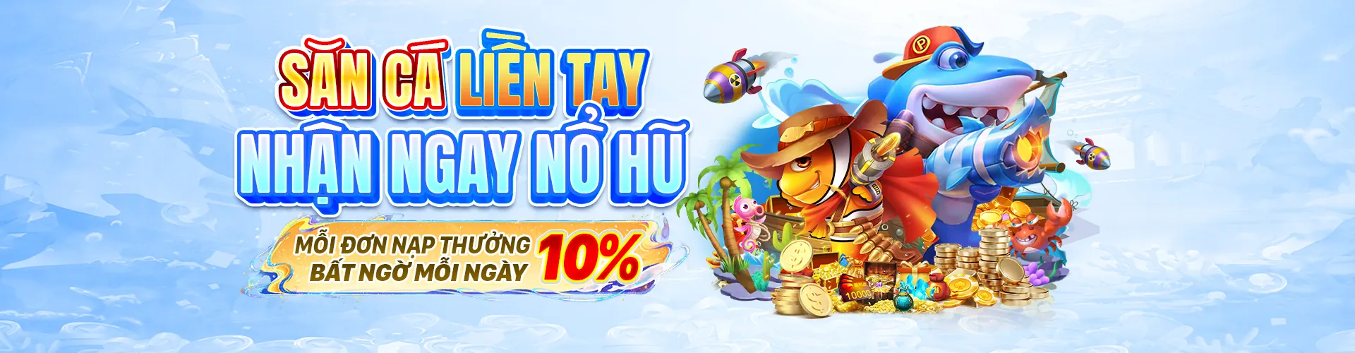 Hình ảnh chính game bắn cá ps991 đăng nhập với đồ họa sống động